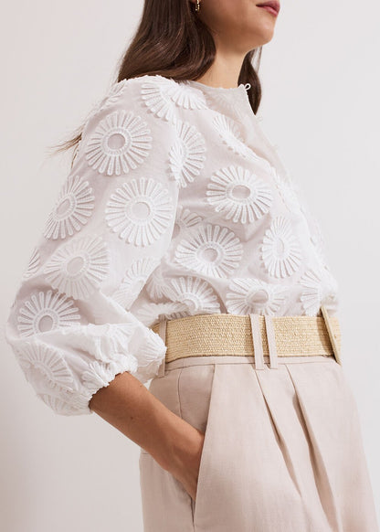 Daisy Poplin Blouse