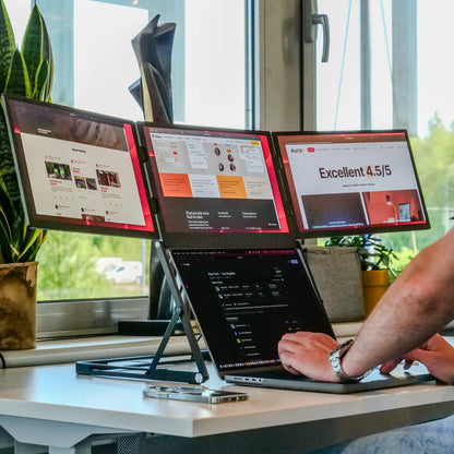Tri Screen Pro Extender Monitor 15.6"
