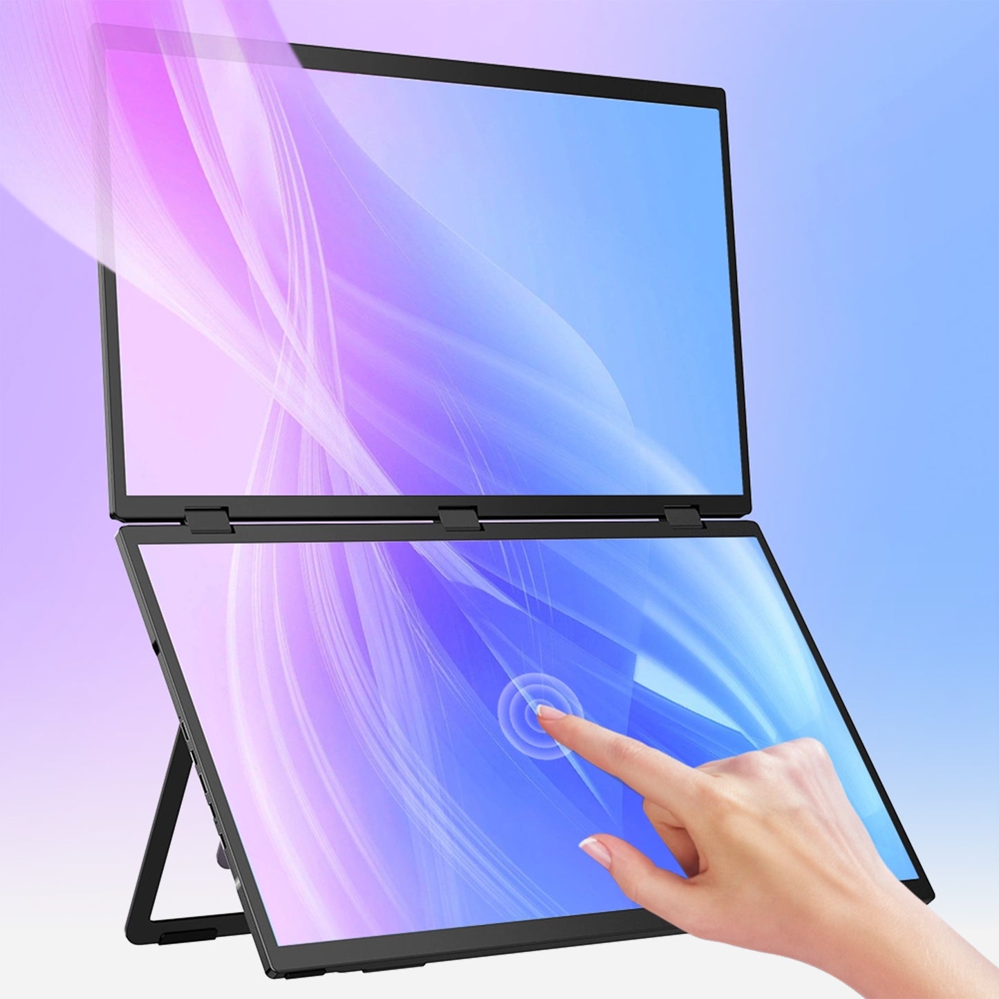 Delta Pro Laptop Touch Dual Screen Folding 18"