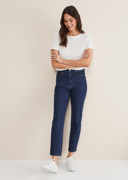 Petra Heart Straight Leg Jeans