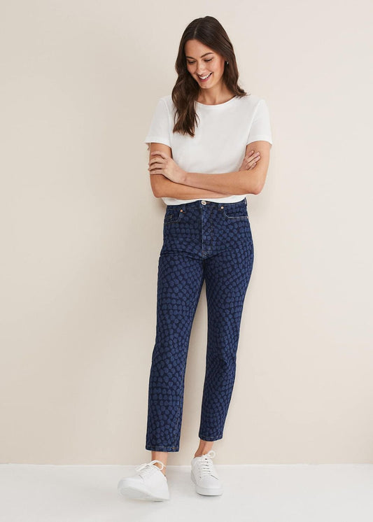 Petra Heart Straight Leg Jeans